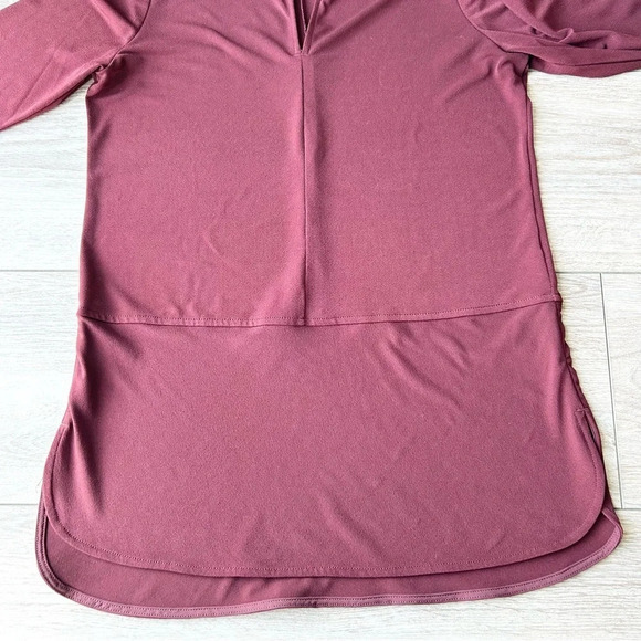 Ralph Lauren  Wine Colour Jersey Top - Picture 10 of 14